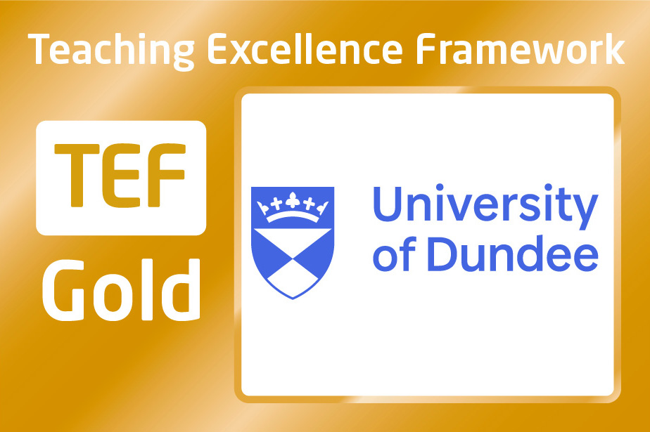Dundee strikes gold in Teaching Excellence Framework